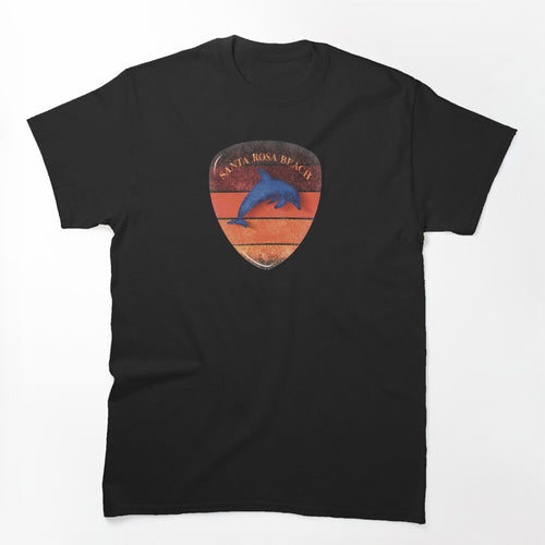 Dolphin Wooden Guitar Pick Shirt