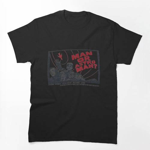 Vintage Man Or Astro-Man Estrus Records Surf Rock Shirt