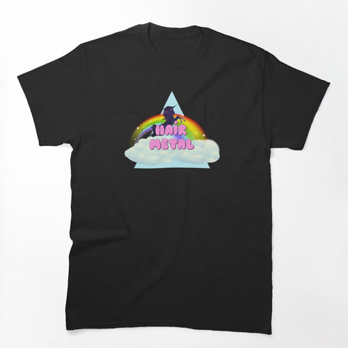 HAIR METAL UNICORN RAINBOW Shirt