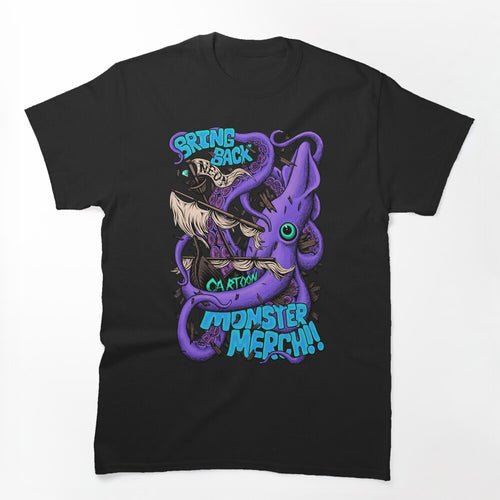 Bring Back Neon Cartoon Monster Shirt