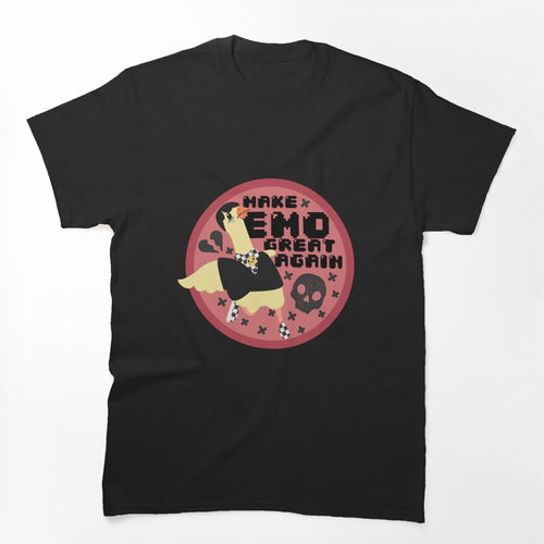 Make Emo Great Again Badge Shirt