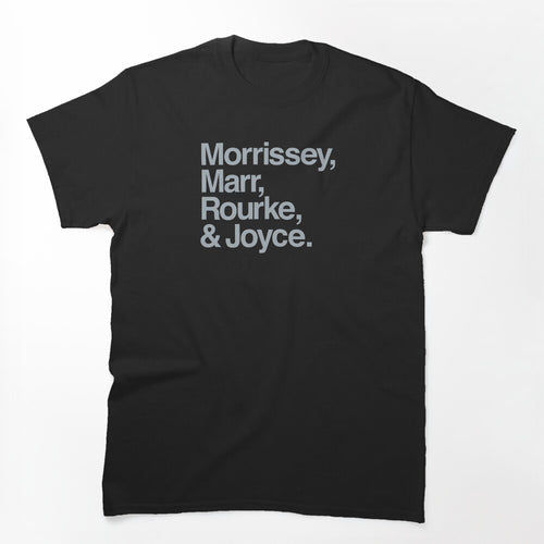 The Smiths Morrissey Marr Rourke & Joyce Shirt