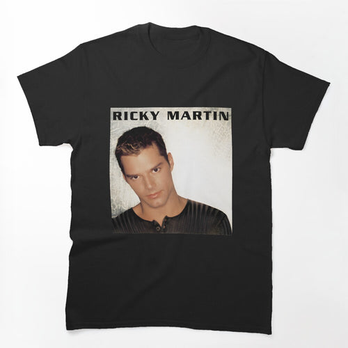 Ricky Martin Inspired Pop Music Fan Art Design Shirt