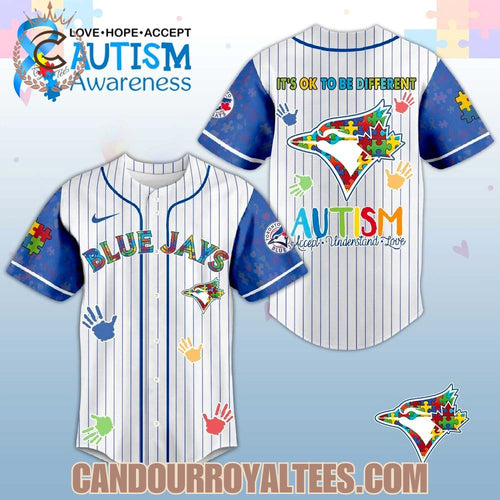 Toronto Blue Jays Autism Awareness 2026 Jersey