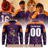 Tucson Roadrunners Mardi Gras Night 2026 Hockey Jersey