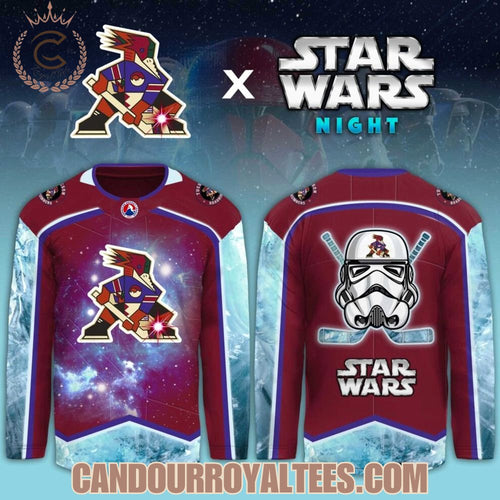 Tucson Roadrunners Star Wars Night Game Hockey Jersey