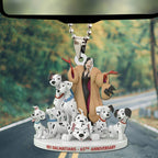 101 Dalmatians 65th Anniversary Custom shape 2-sided Acrylic Car Ornament – TMTHU3131