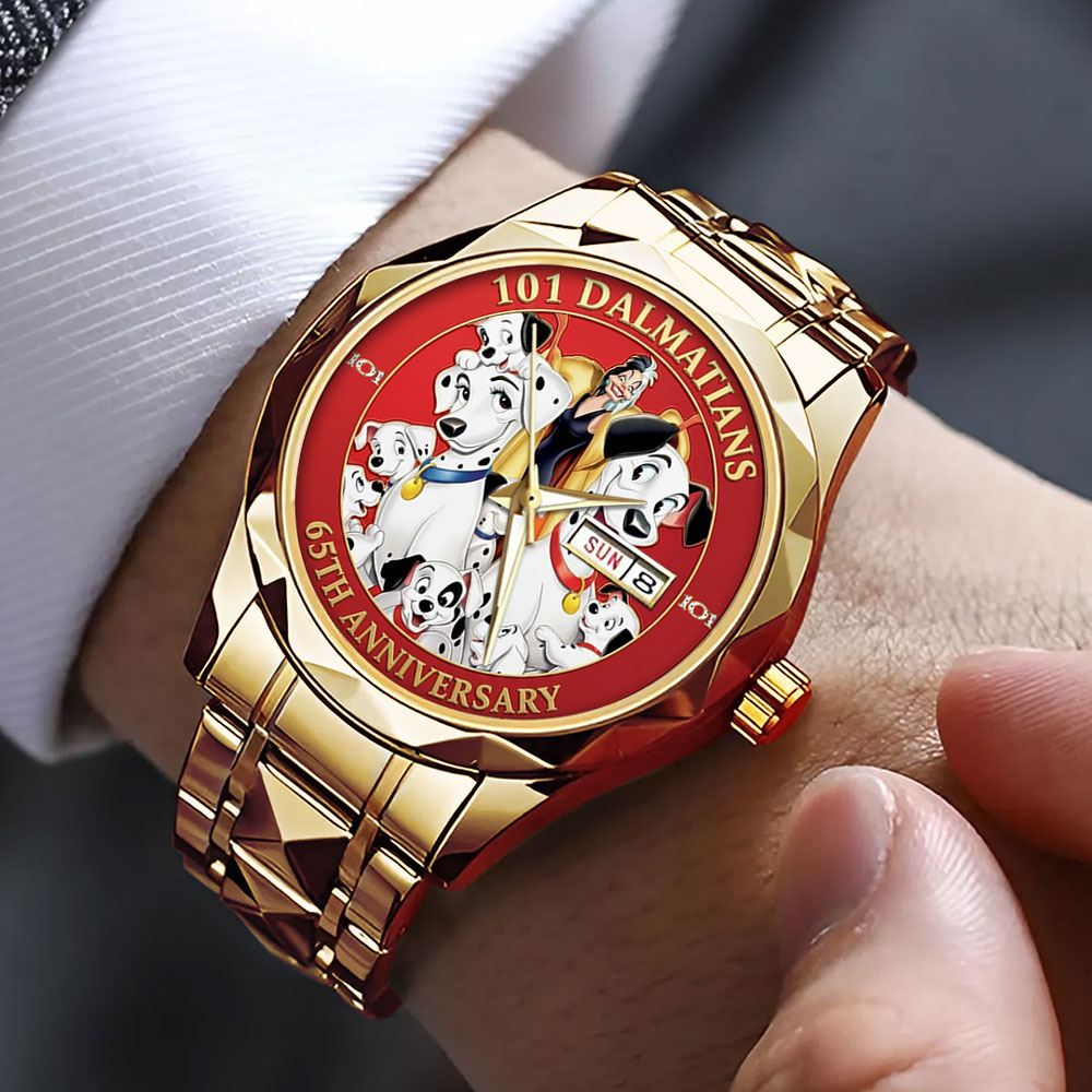 101 Dalmatians 65th Anniversary Alloy Luxury Quartz Watch – TMTHU3125