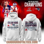 12-Time AFC Champions New England Patriots Tshirt, Hoodie
