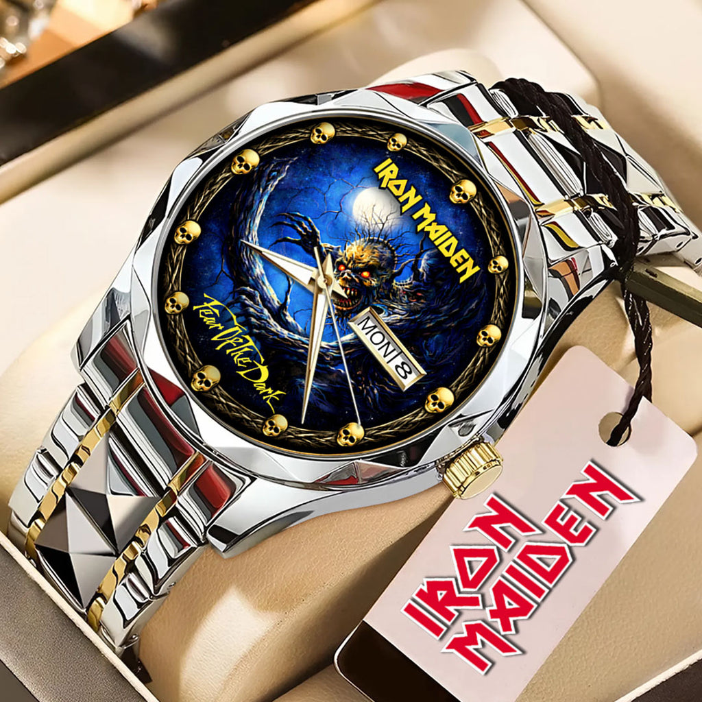 Iron Maiden Alloy Luxury Quartz Watch – VANDH5071