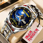 Iron Maiden Alloy Luxury Quartz Watch – VANDH5071