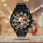 Elvis Presley Black Stainless Steel Watch – MAITM 6386