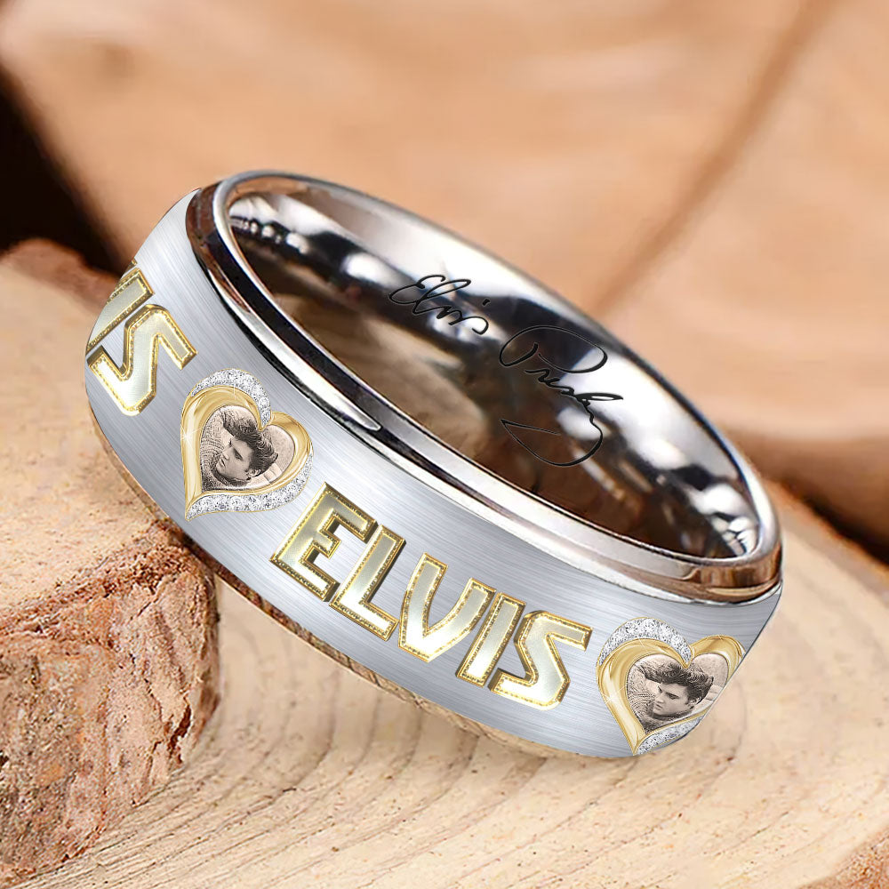 Elvis Presley Custom Alloy Ring – MAITM12608