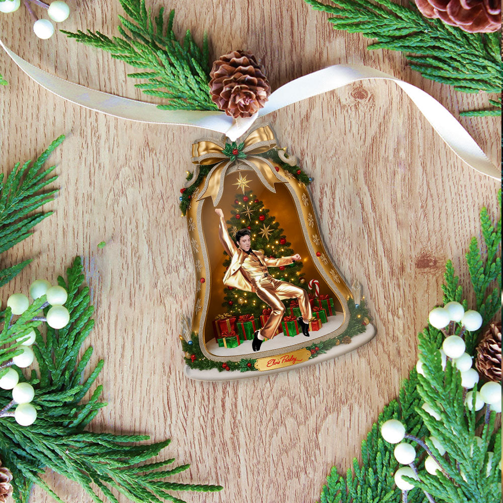 Elvis Presley Custom Shape 2-side Printed Acrylic Ornament – MAITM12683