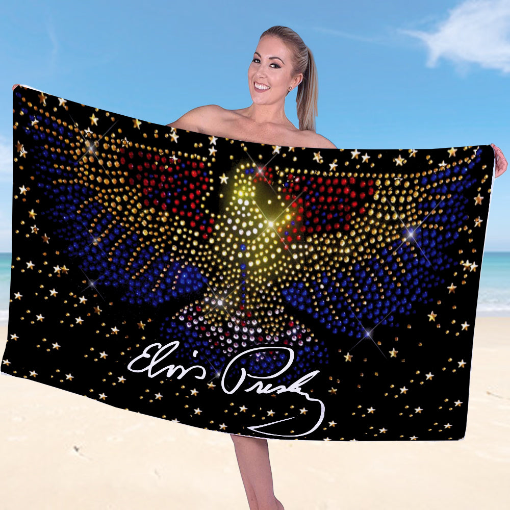 Elvis Presley Rectangle Beach Towel – MAITM 6688