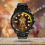 Freddie Mercury Black Stainless Steel Watch – MAITM7877