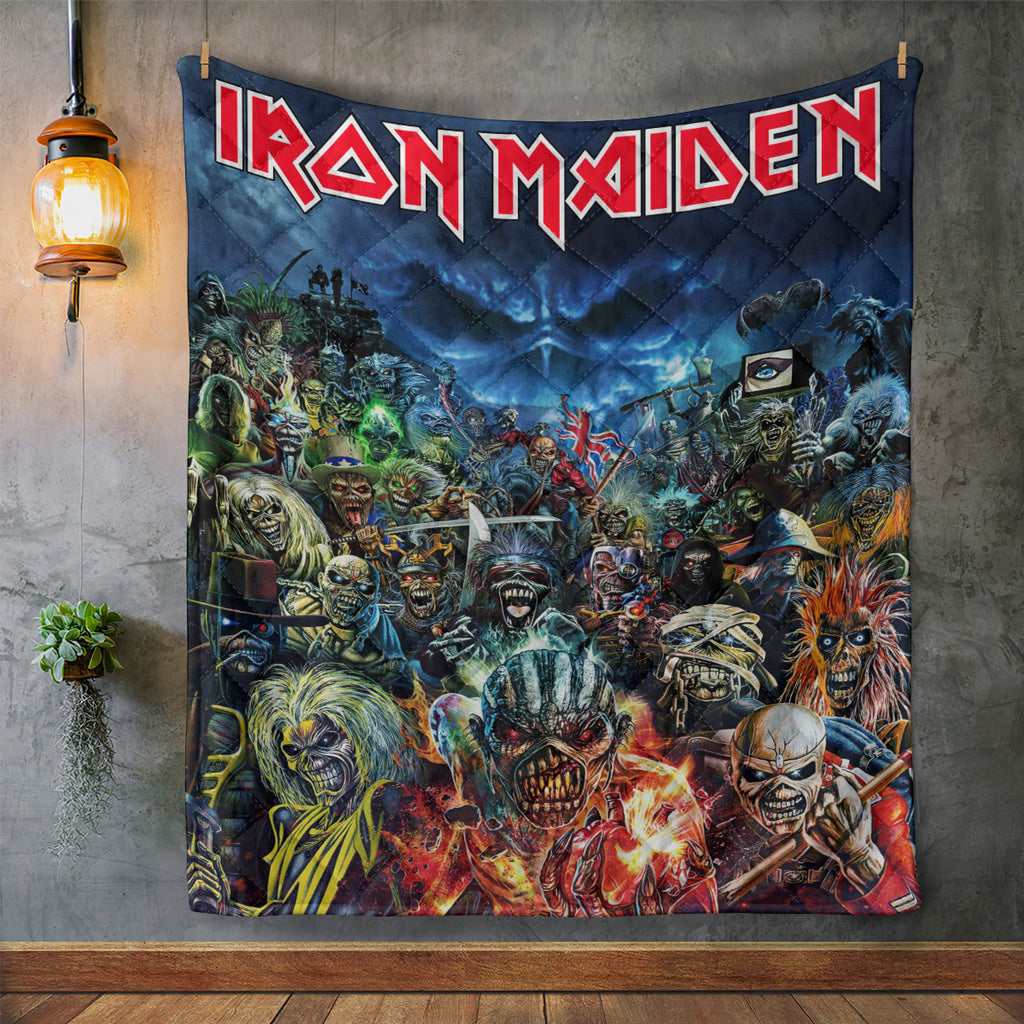 Iron Maiden Quilt Blanket – MAITM 10839