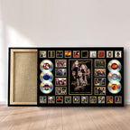 Metallica Rectangle Canvas With Inner Frame – MAITM 10157