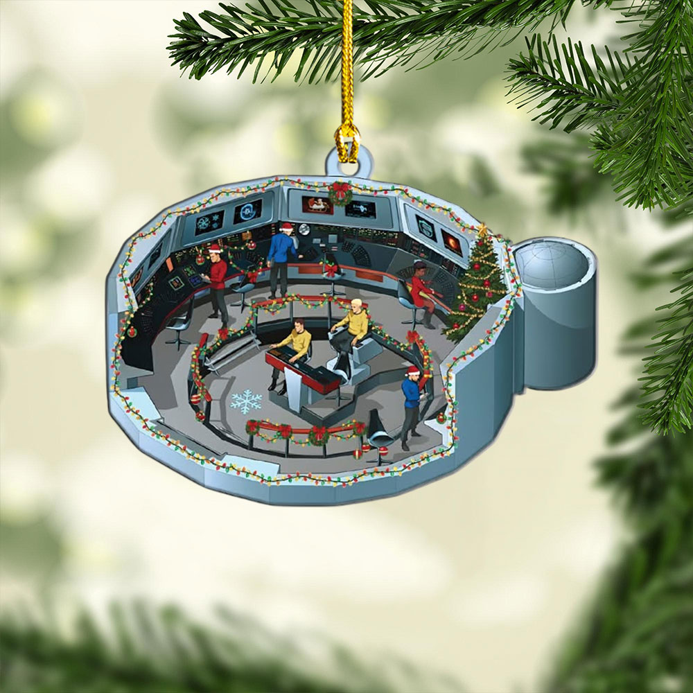 Star Trek Custom Shape 2-sided Acrylic Ornament – MAITM13297