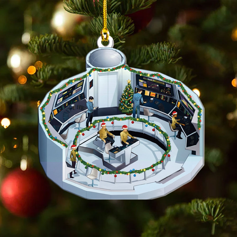 Star Trek Custom Shape 2-sided Acrylic Ornament – MAITM13415