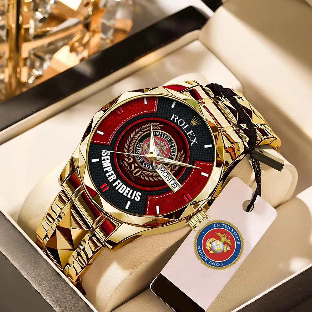 US Marine Corps x Rolex Alloy Luxury Quartz Watch – MAITM 12243