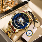 US Navy Alloy Luxury Quartz Watch – MAITM 12494