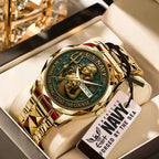 US Navy Alloy Luxury Quartz Watch – MAITM12726