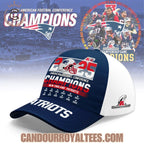 2025 American Football Conference Champions New England Patriots Cap