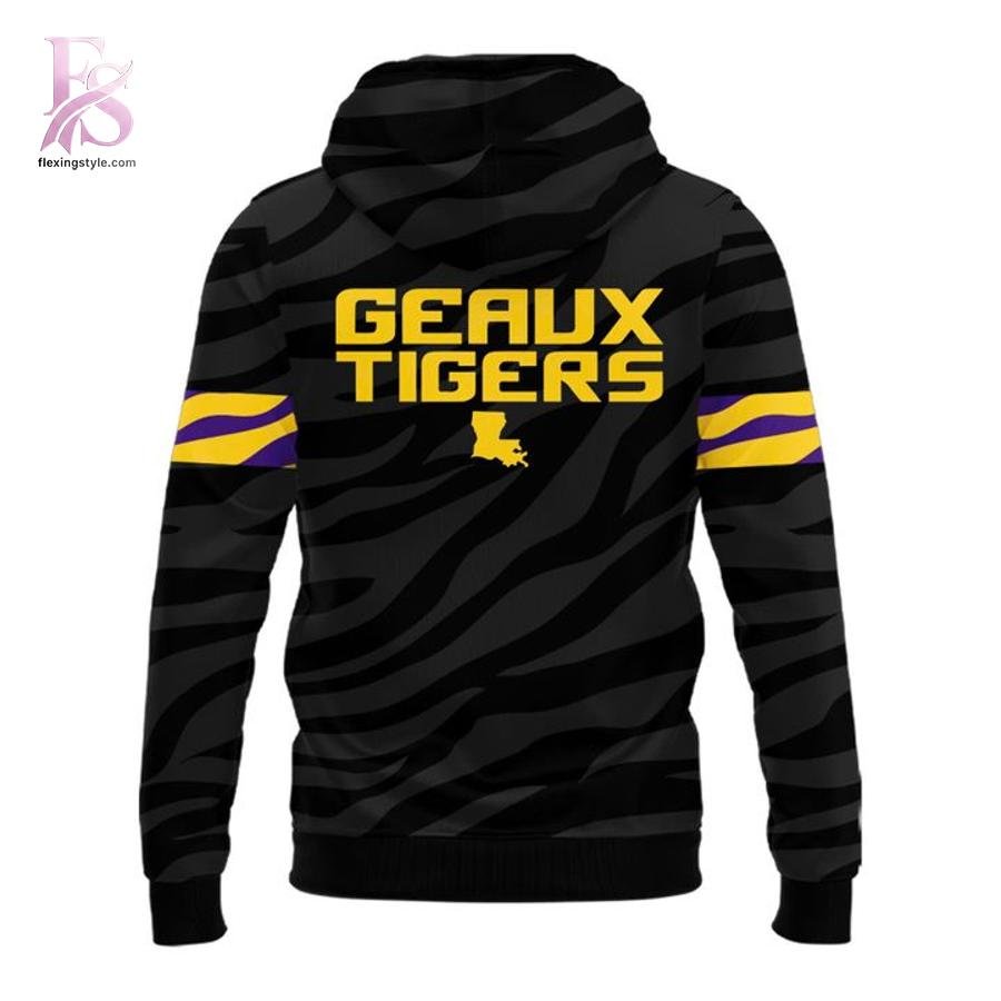 2026 Black Uniform LSU Tigers Women’s Basketball Hoodie