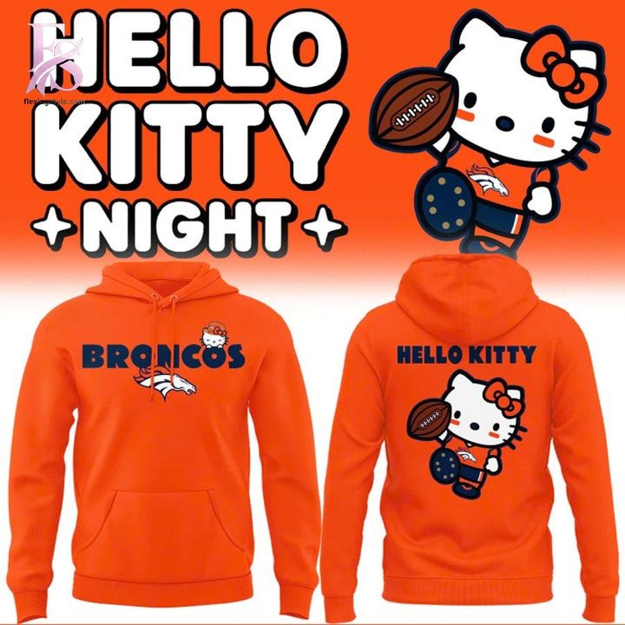 2026 Denver Broncos Hello Kitty Shirt