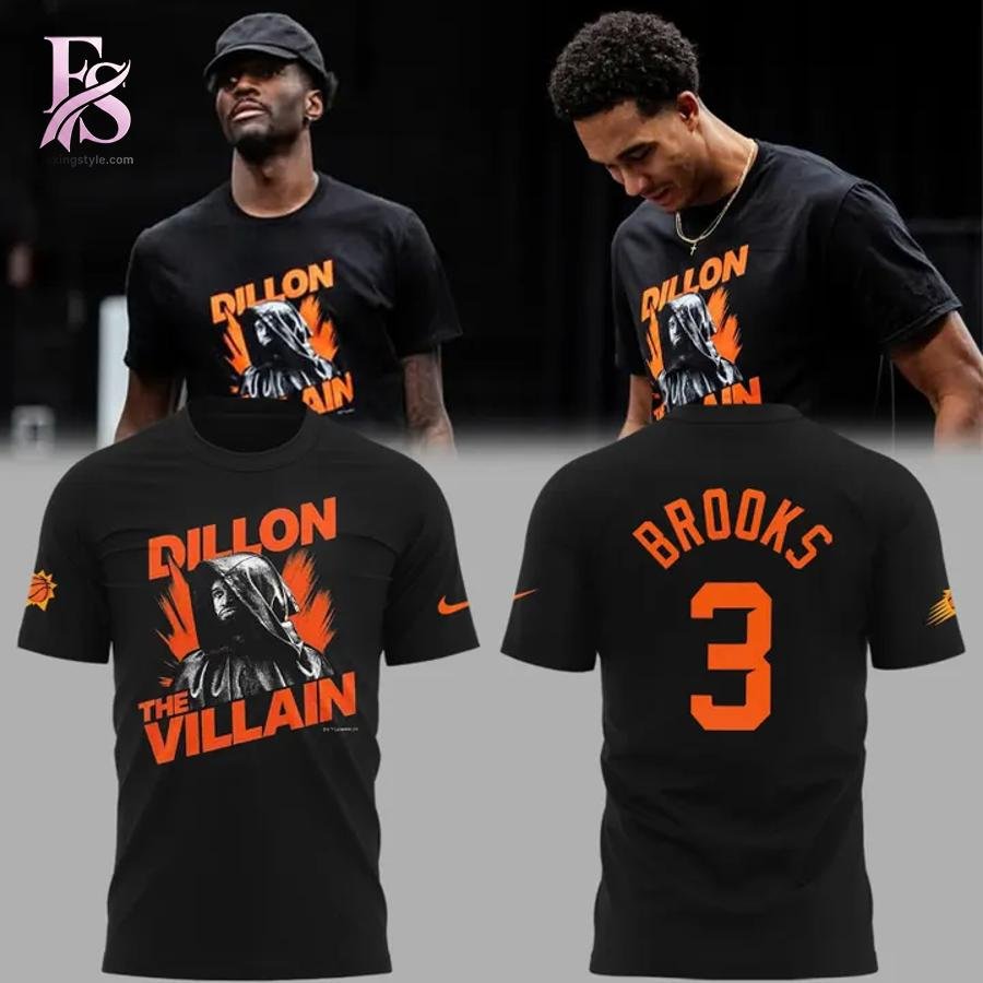2026 Dillon The Villain Brooks Phoenix Suns T-Shirt