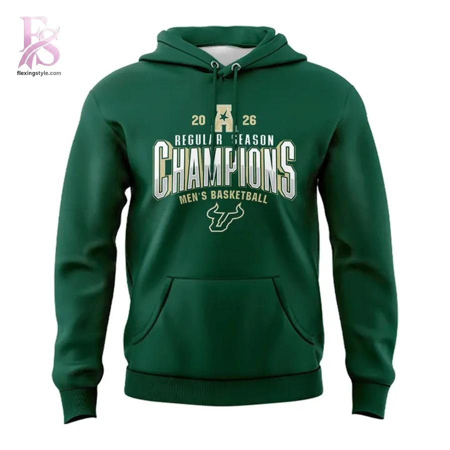 2026 South Florida Bulls Regular Season Champions Hoodie
