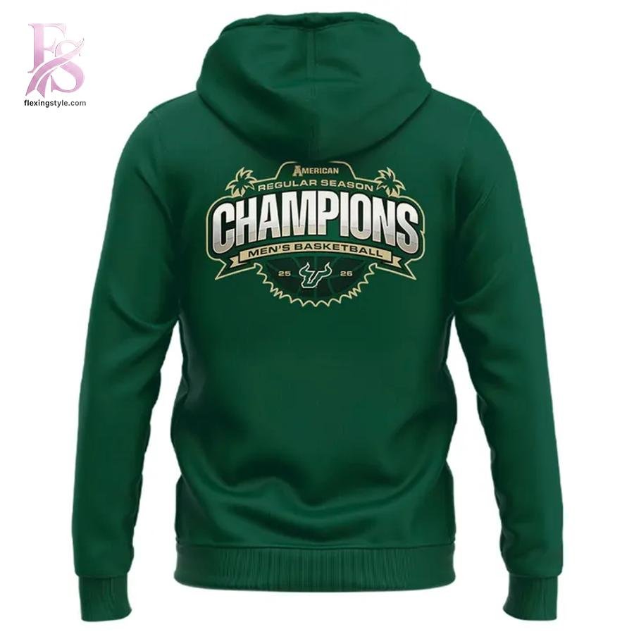 2026 South Florida Bulls Regular Season Champions Hoodie