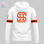 2026 White Uniform Sam Houston Bearkats Baseball Hoodie