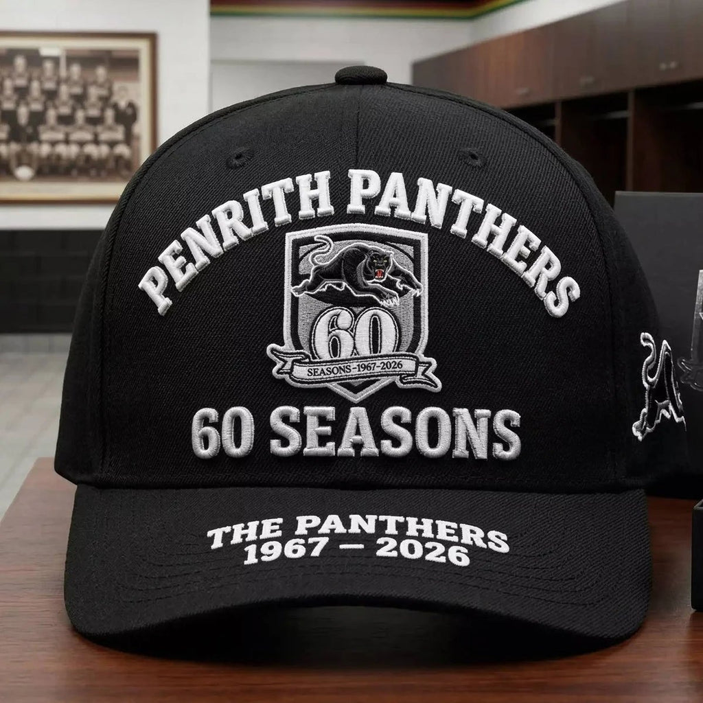 Penrith Panthers 60 Seasons 1967-2026 Cap
