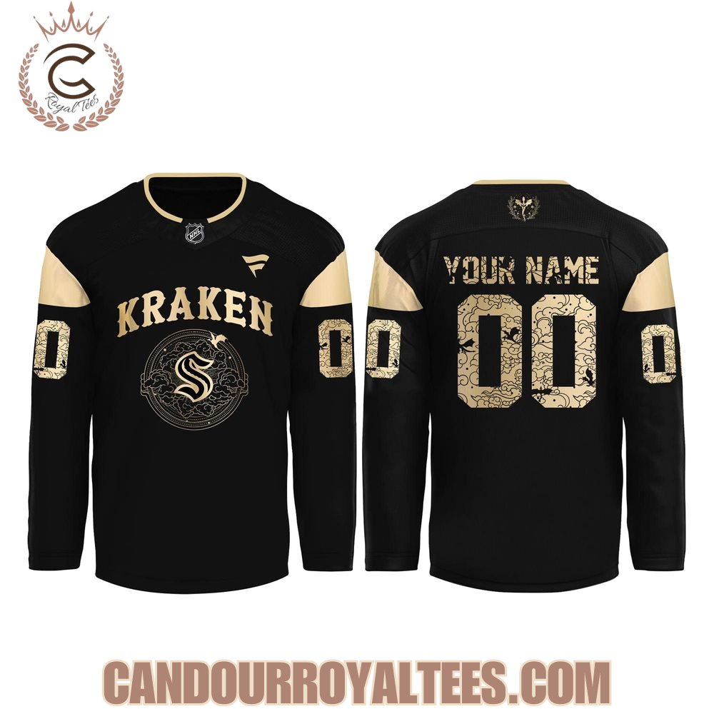 ’26 Seattle Kraken Fourth Wings Night Hockey Jersey