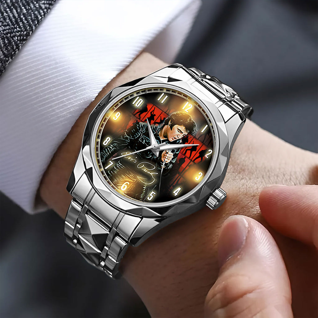 Elvis Presley Alloy Luxury Quartz Watch – MAITM 11696
