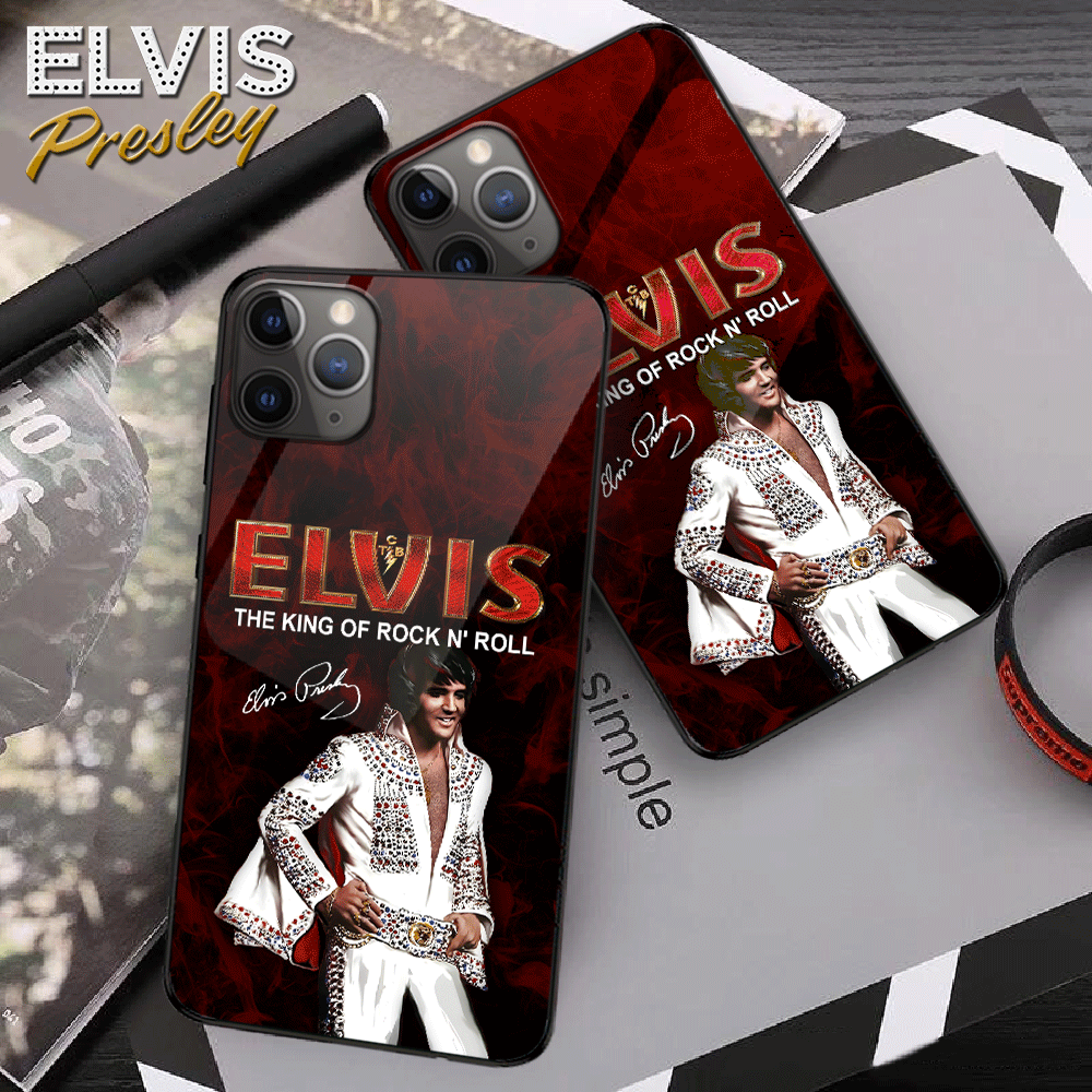 Elvis Presley Custom Shape 2-sided Keychain – HOATT 9022