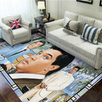 Elvis Presley Rectangular Rug – MAITM 8982