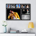 Freddie Mercury Rectangle Canvas With Inner Frame – MAITM9592