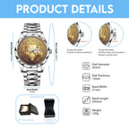Iron Maiden Alloy Luxury Quartz Watch – MAITM 11934