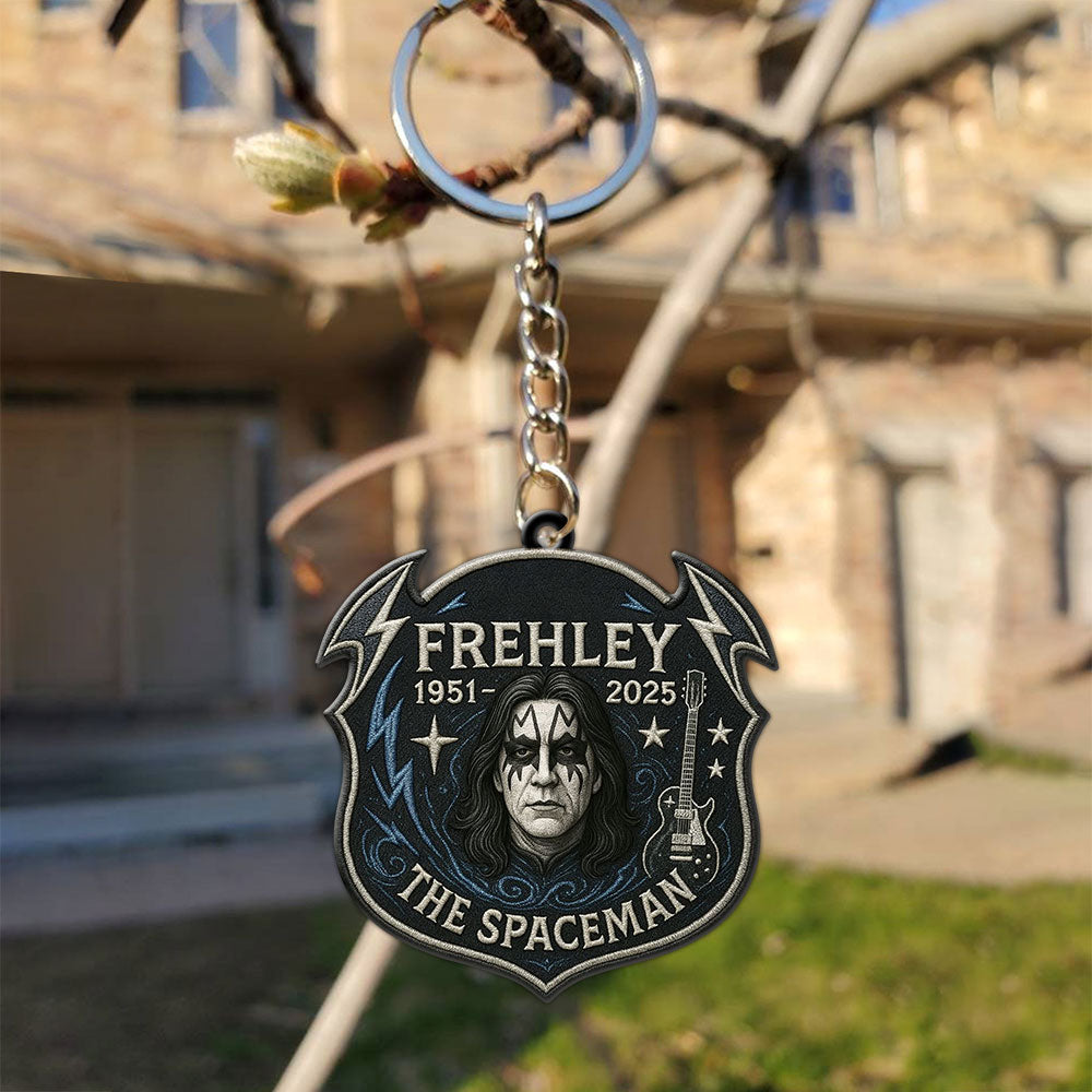 KISS x Ace Frehley Custom Shape 2-sided Keychain – MAITM13470