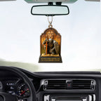 Kneel Before God Custom Shape 2-Side Printed Acrylic Car Ornament – MAITM12508