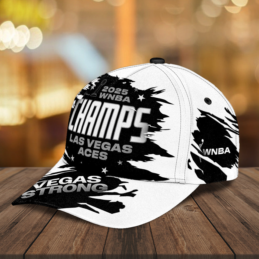 Las Vegas Aces 2025 WNBA Champions Classic Cap – MAITM13346