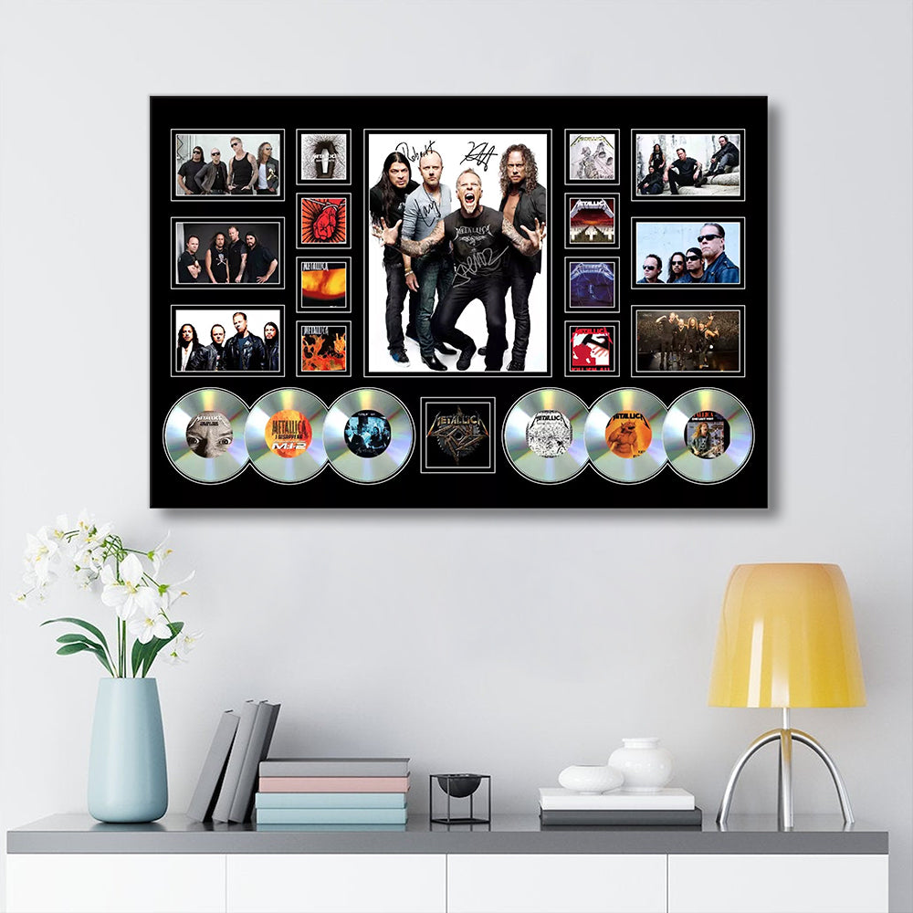 Metallica Rectangle Canvas With Inner Frame – MAITM 10156