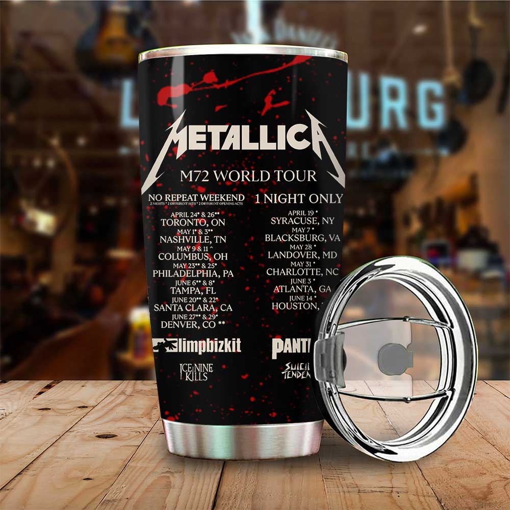 Metallica Tumbler Cup – MAITM12716