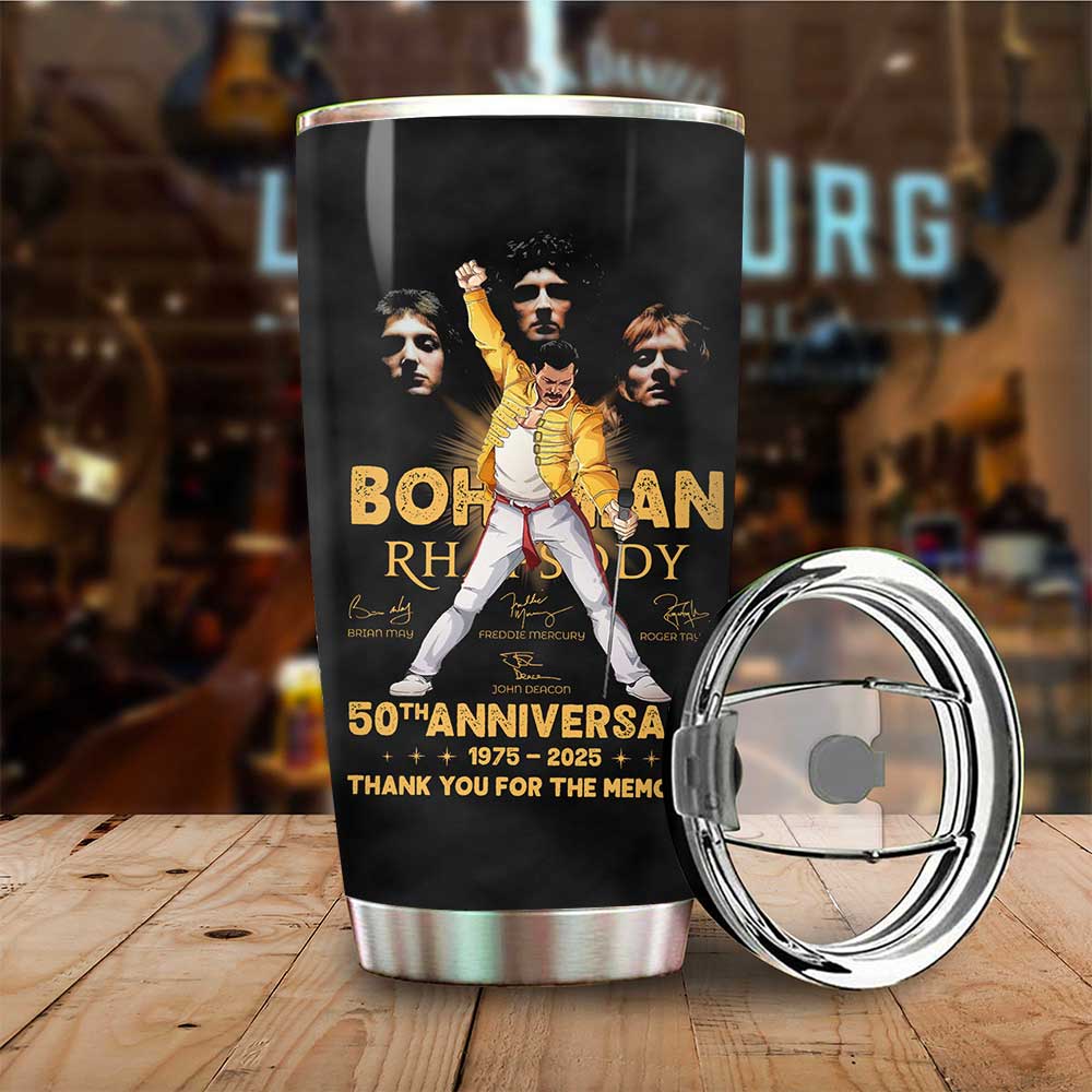 Queen Band x Freddie Mercury Tumbler Cup – MAITM 10124