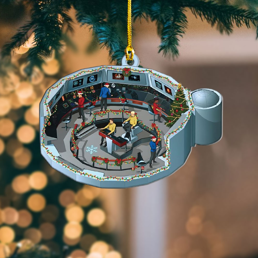 Star Trek Custom Shape 2-sided Acrylic Ornament – MAITM13297