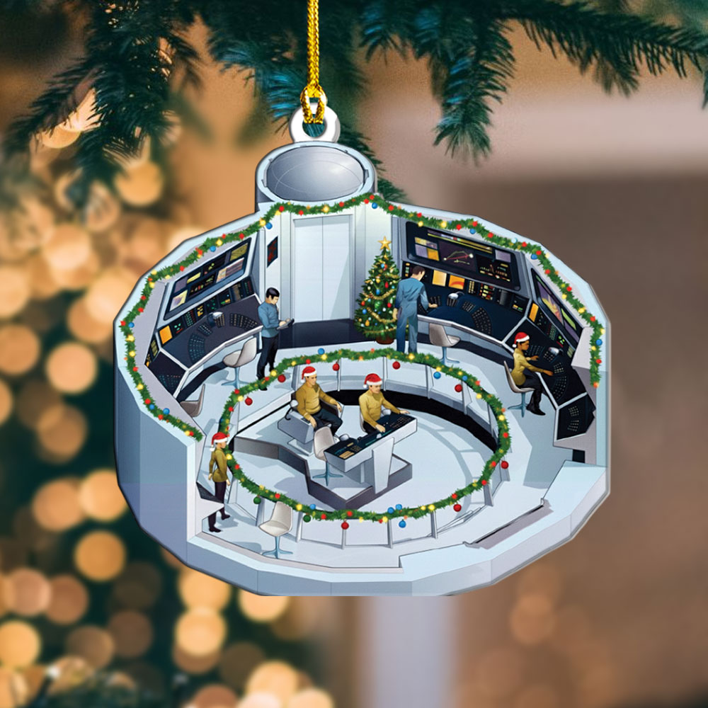 Star Trek Custom Shape 2-sided Acrylic Ornament – MAITM13415