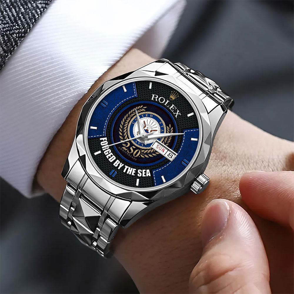 US Navy Alloy Luxury Quartz Watch – MAITM 12494
